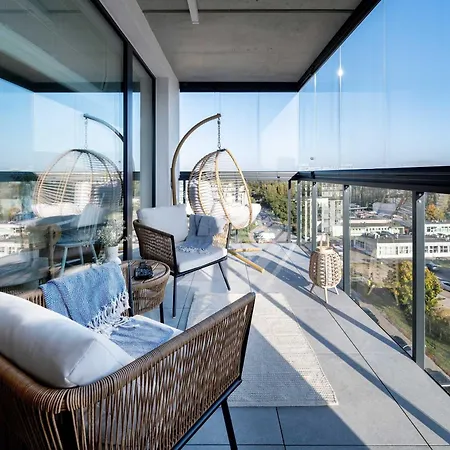 Appartamento Elite Beachside Luxury With Balcony Danzica